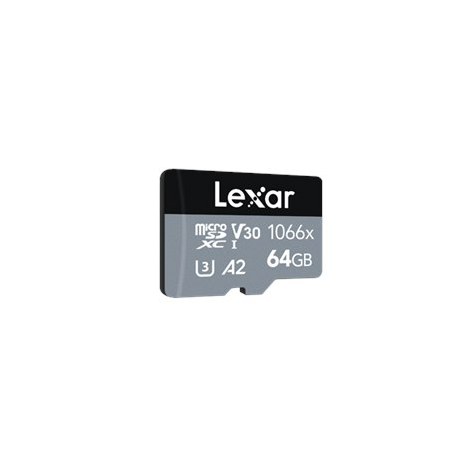 Lexar | Professional 1066x | UHS-I | 64 GB | MicroSDXC | Flash memory class 10 - 2